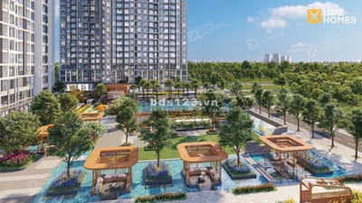 Sieu pham can ho Vinhomes Smart City view ho, can 2PN2WC, DT 59m2, gia chi 3,3 ty