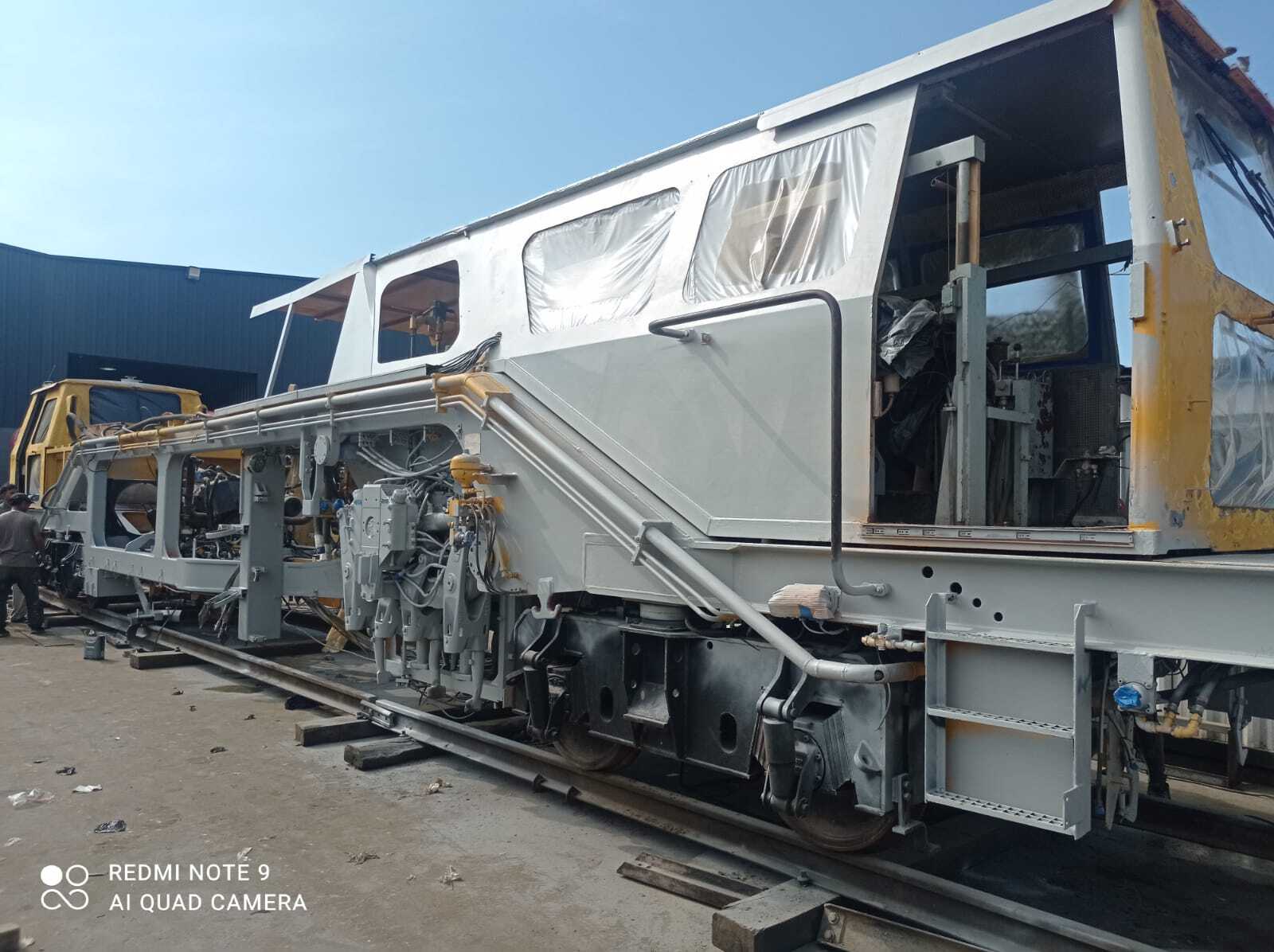 Trabajo de desarme, arenado, pintura y armado.