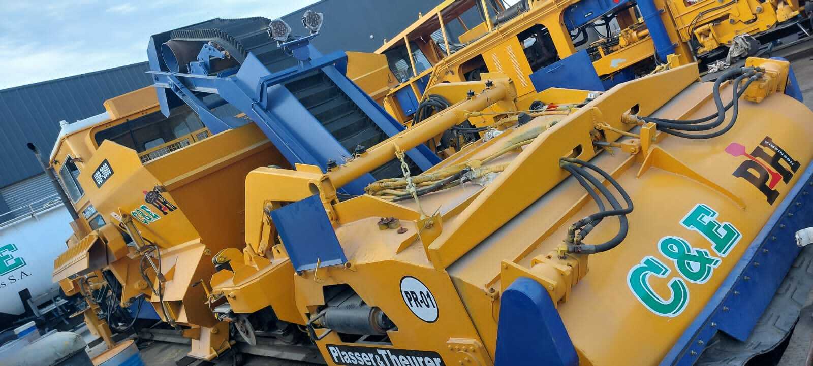 Desarme, arenado, acondicionamiento y pintura