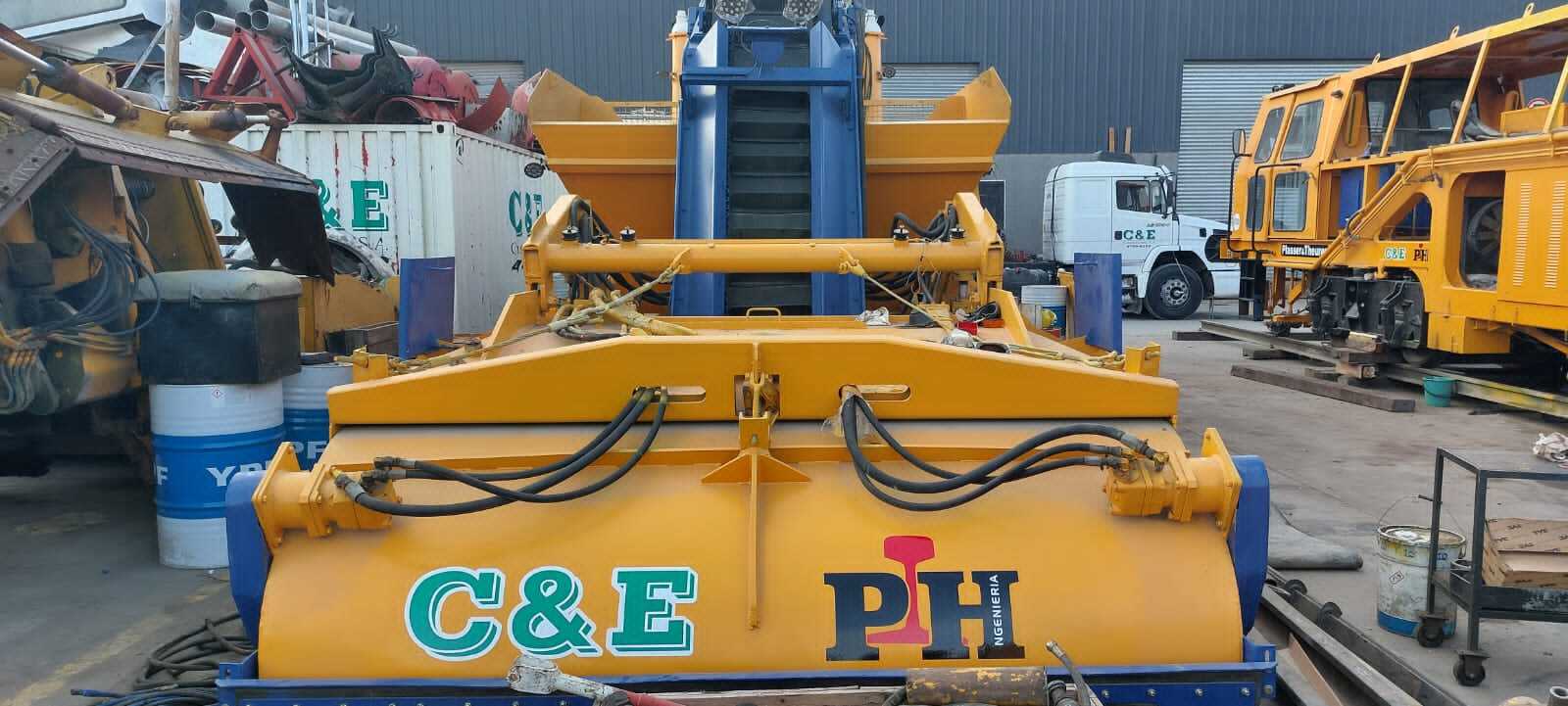 Desarme, arenado, acondicionamiento y pintura