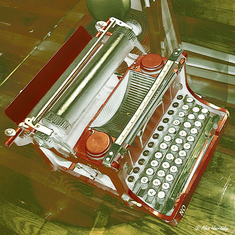 Red Typewriter #1