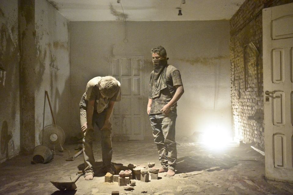 Obra en conjunto con Walter Tolaba y el espacio Le Pasaje