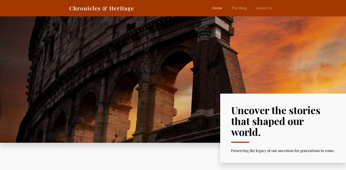 Chronicles & Heritage