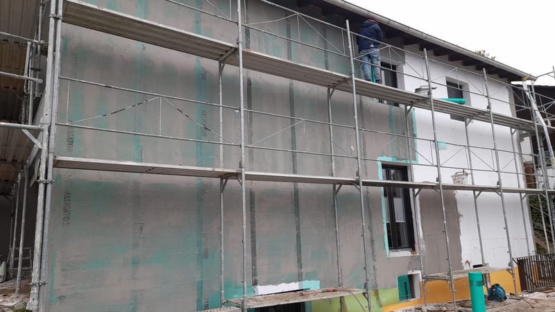 Isolation façade extérieur ITE