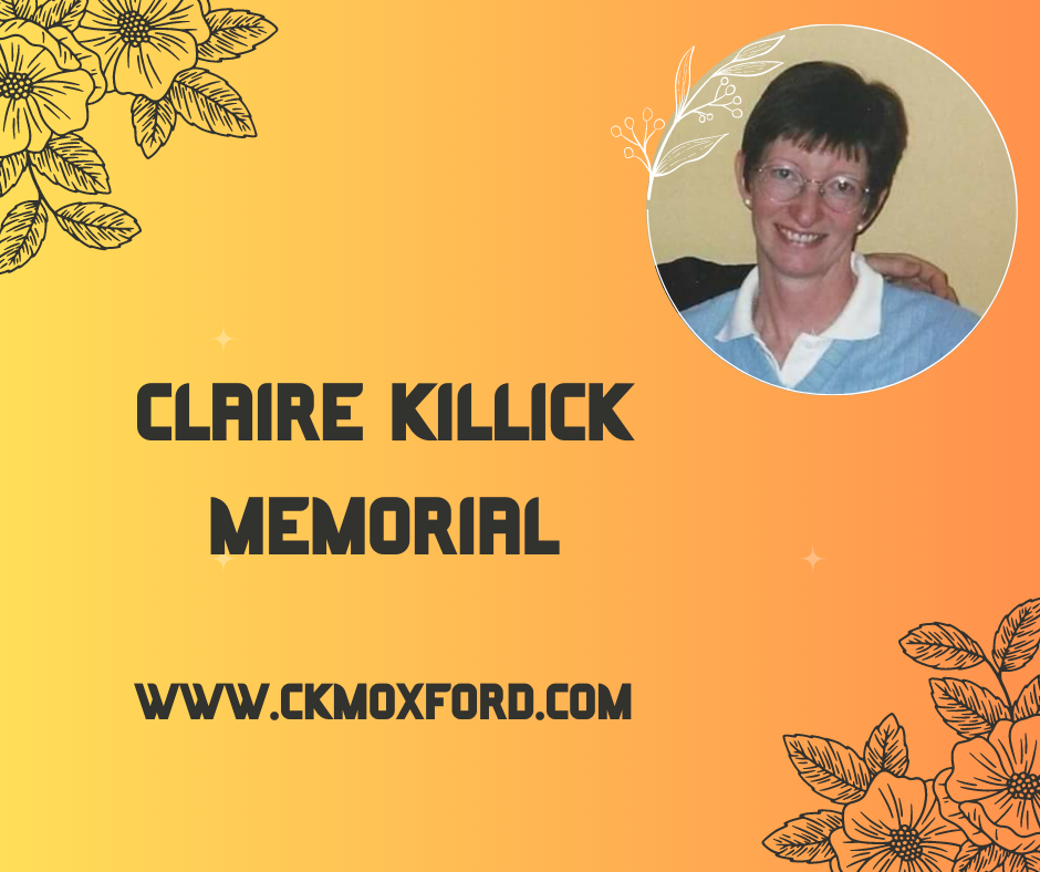 ABOUT THE CLAIRE KILLICK MEMORIAL