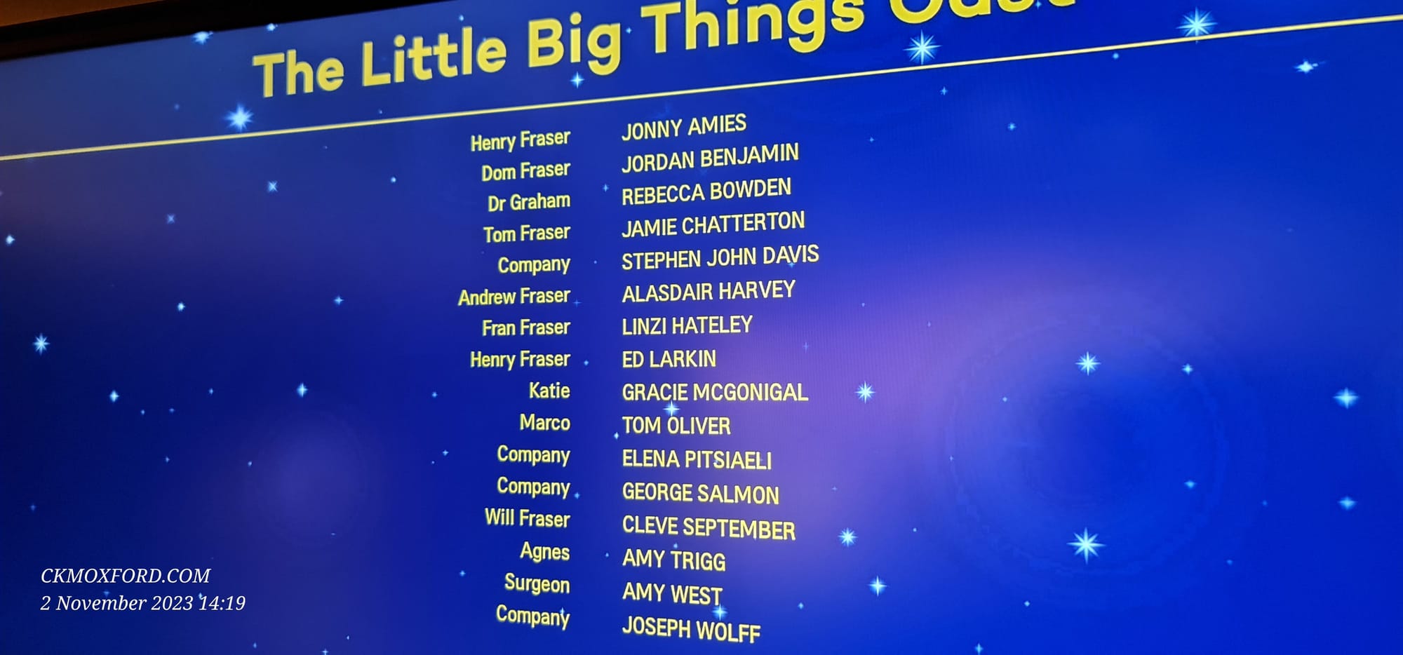 THE LITTLE BIG THINGS AND KIN