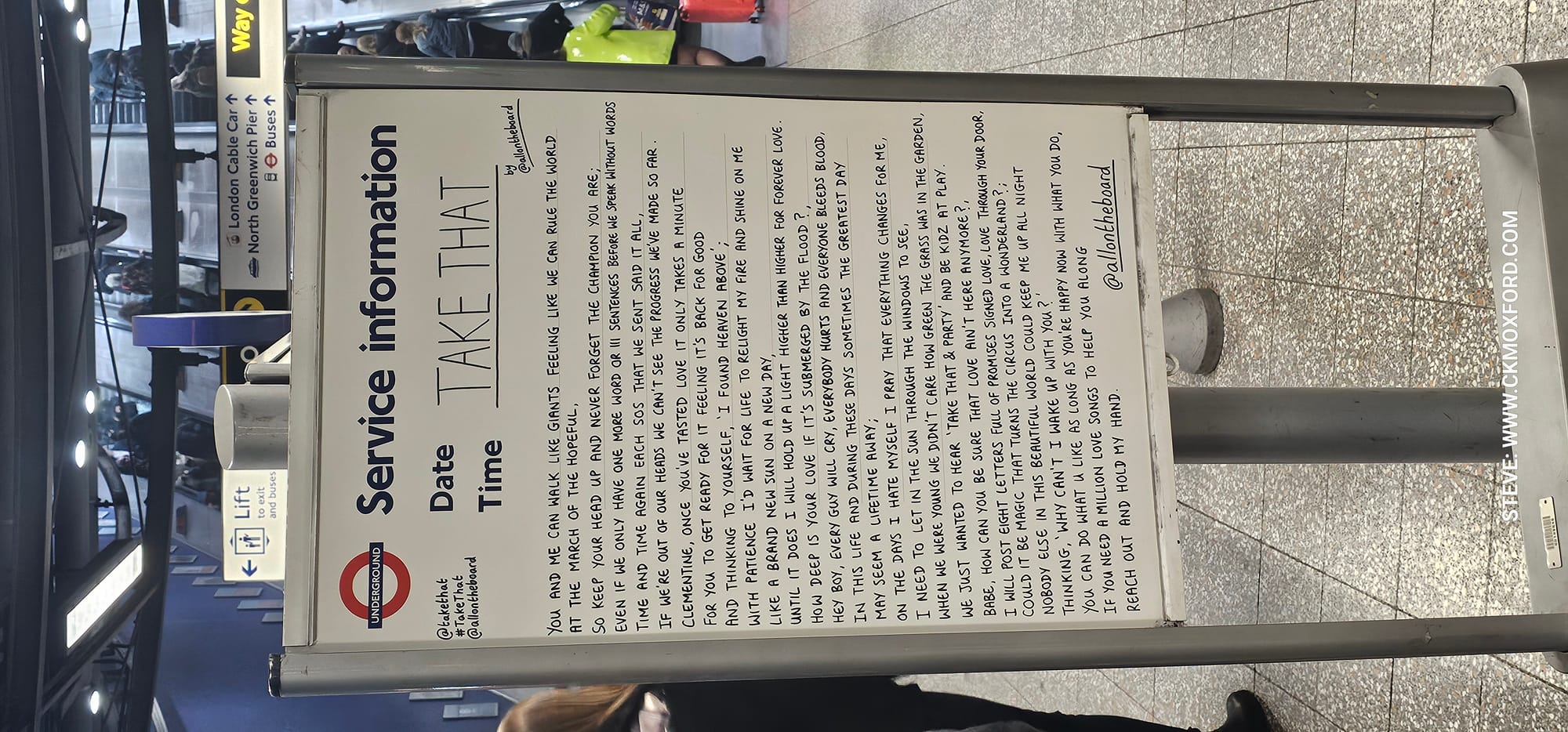 OLLY MURS AND TAKE THAT