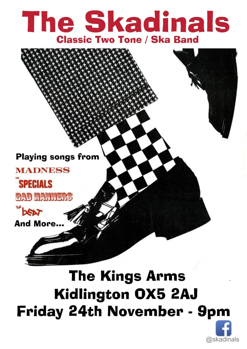 THE SKADINALS-LIVE MUSIC