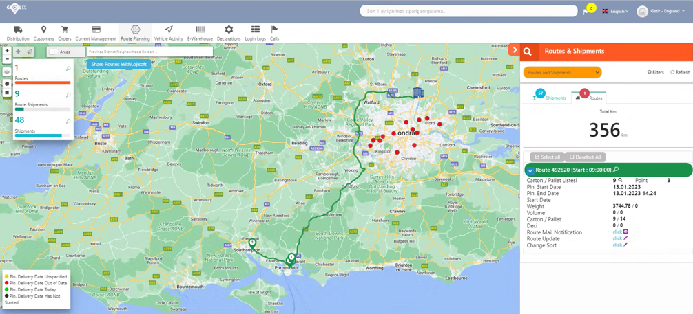 TMS - Transport Management System