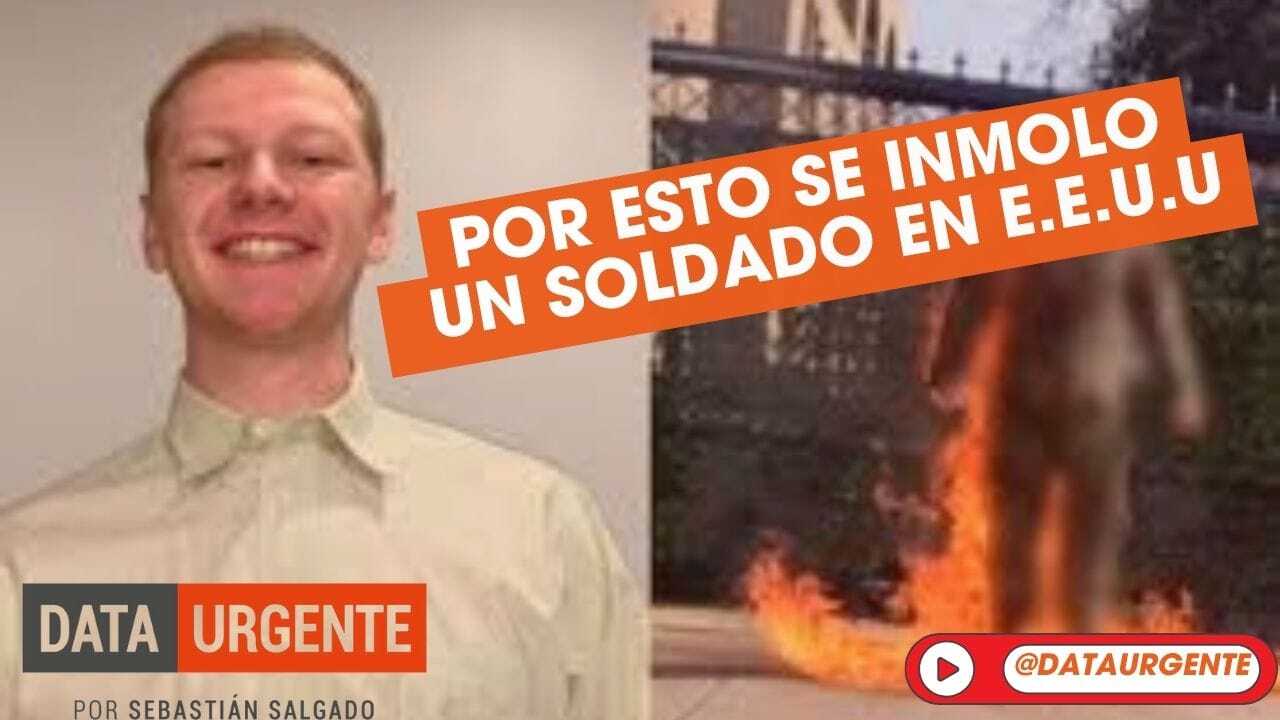 POR ESTO SE PRENDIÓ UN SOLDADO EN E.E.U.U