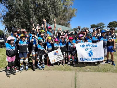Éxito en la 4ta. fecha del Campeonato Provincial de Patín Carrera en Concordia