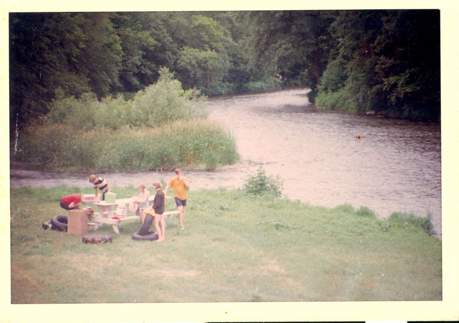 Picnic by the Apple River