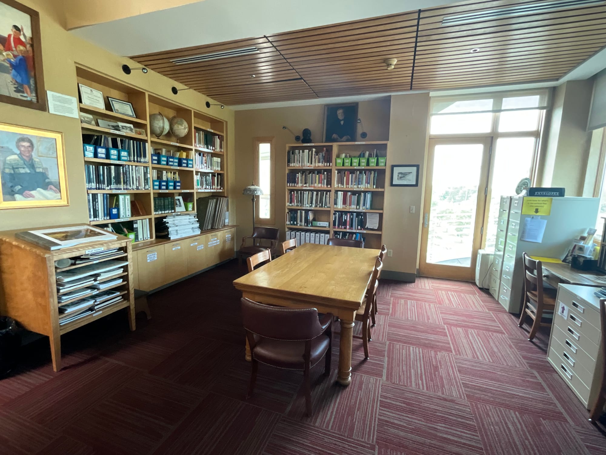 The Nancy L. Hawkinson History Room