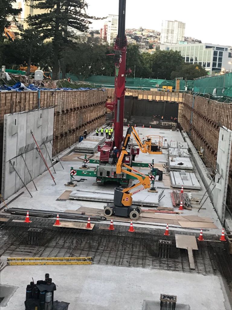 ESTACIONAMIENTO SUBTERRÁNEO VALPARAÍSO -11.000 M2