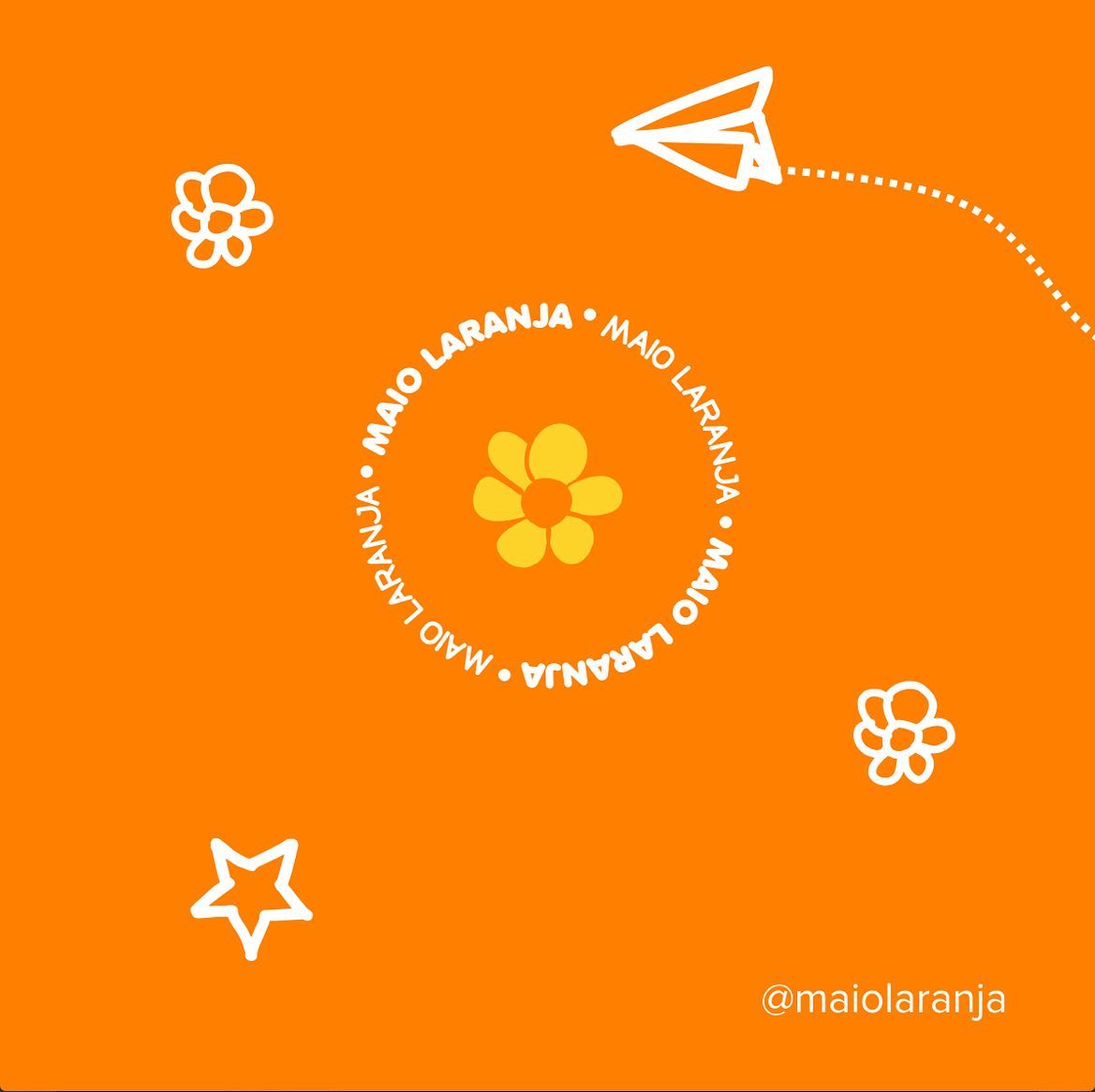 Maio Laranja: Violência contra criança é Crime!