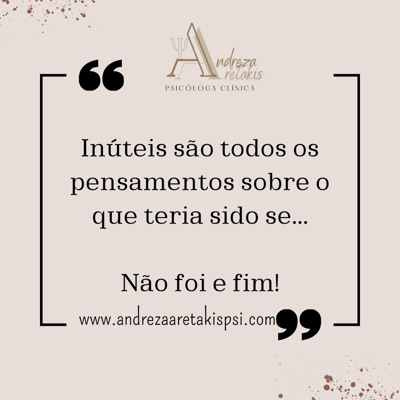 E se tivesse sido diferente...