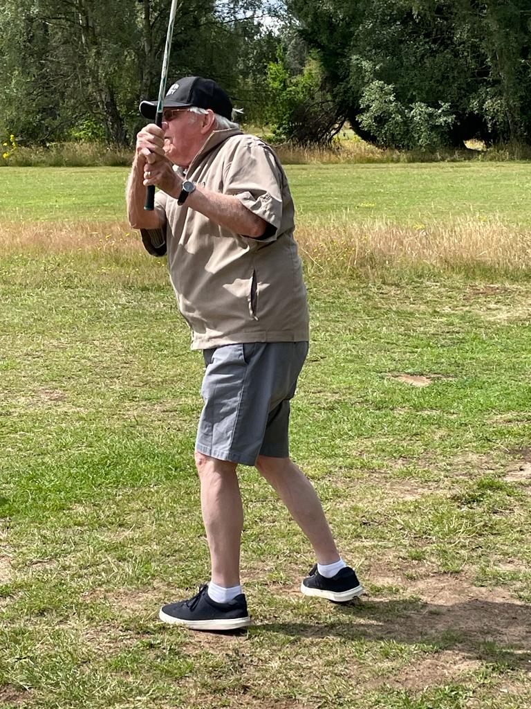 Golf in Society - Harry in action