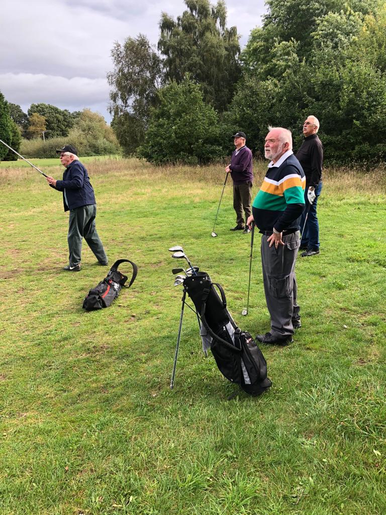 Golf in Society - Harry and the boys in Awe!