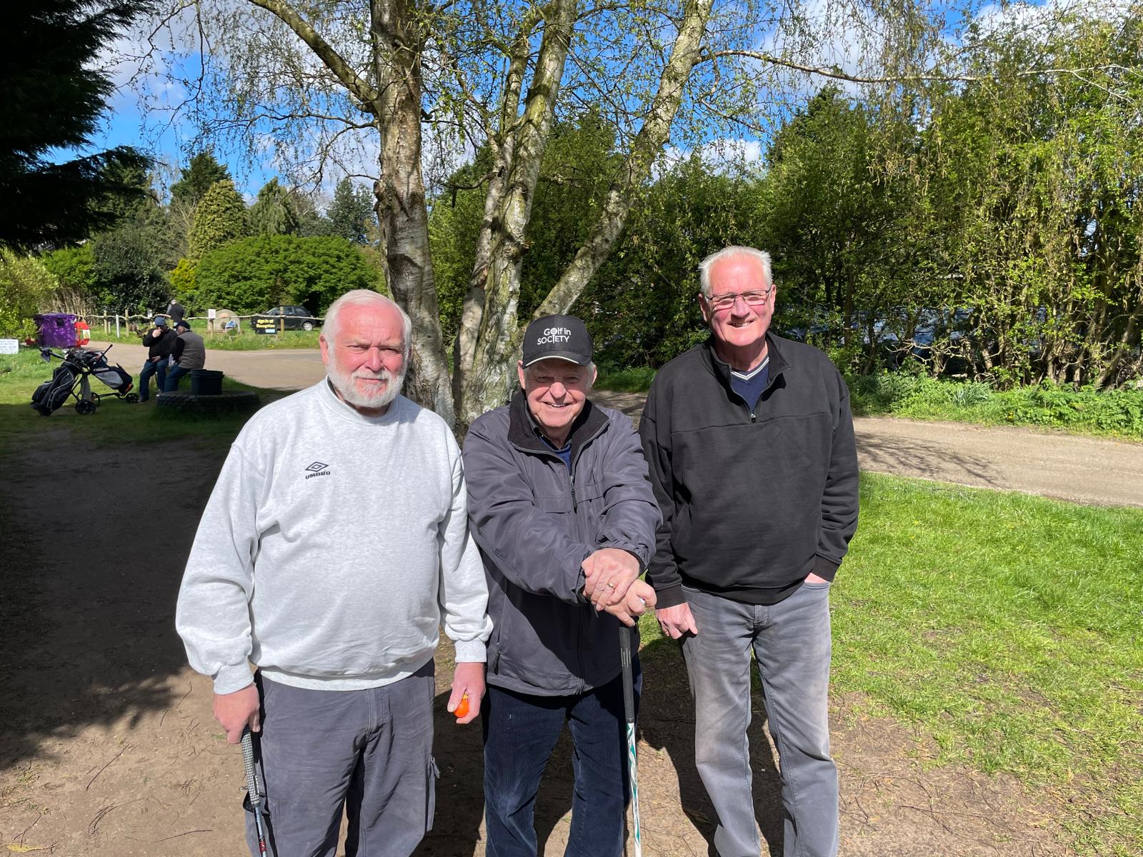 Golf in Society - Paul, Vic and Harry