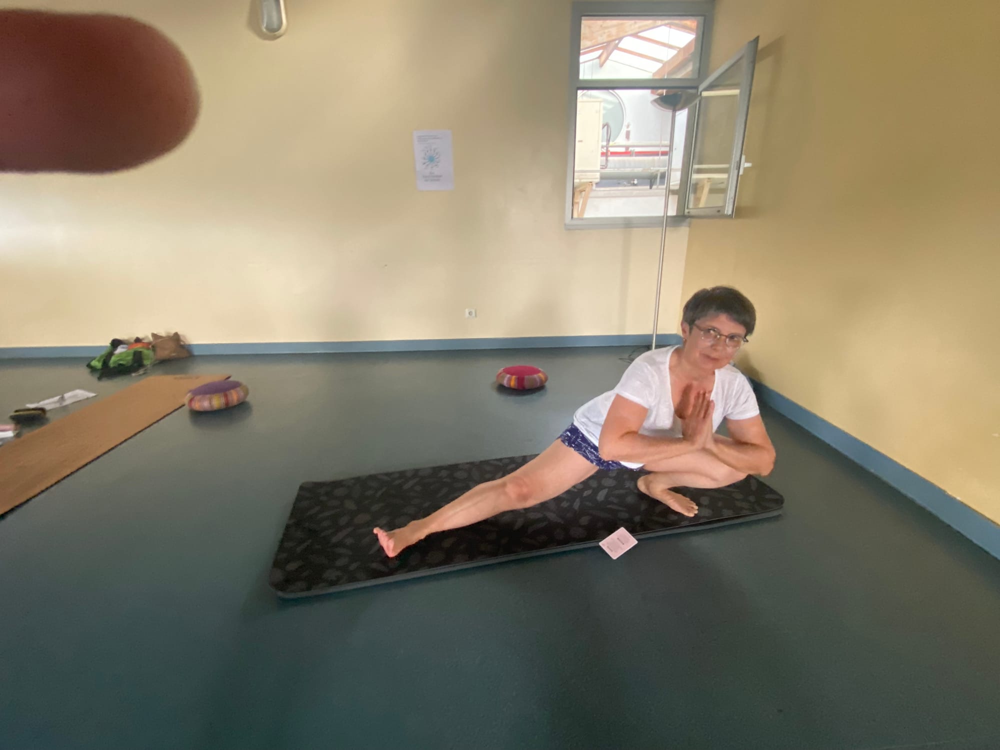 J'observe émue la progression des Yogi du jeudi à Launaguet 