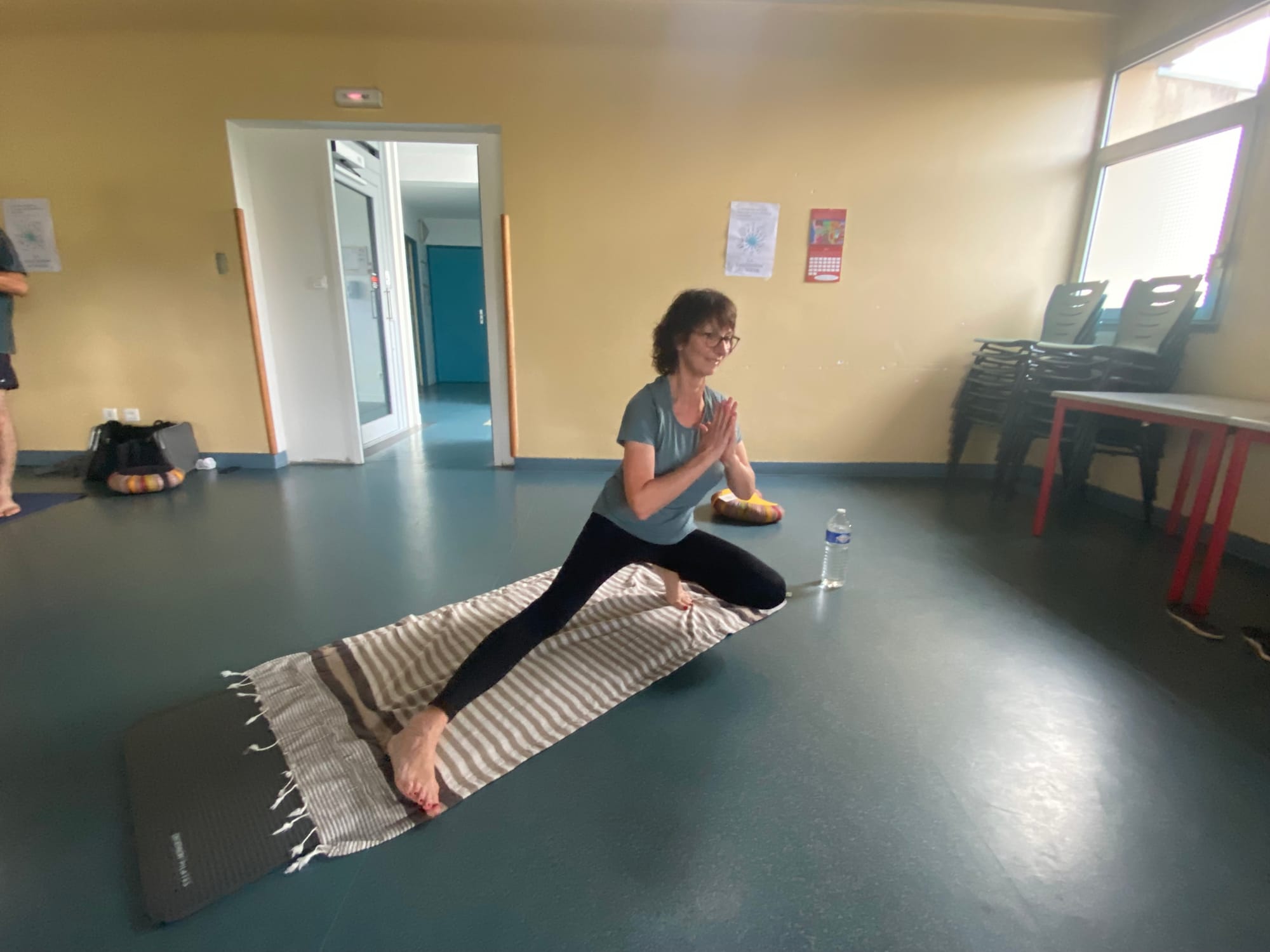 J'observe émue la progression des Yogi du jeudi à Launaguet 