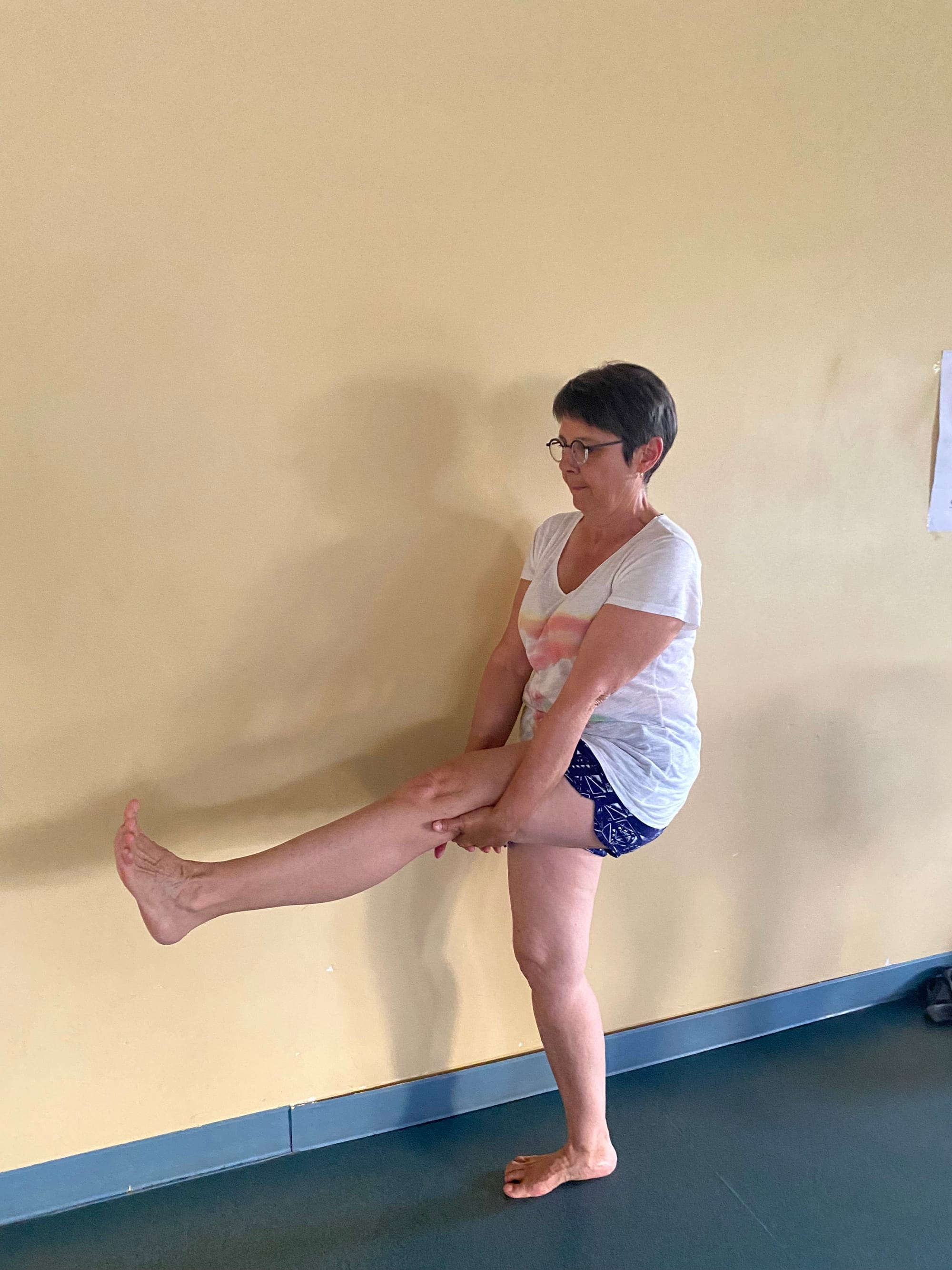 J'observe émue la progression des Yogi du jeudi à Launaguet 