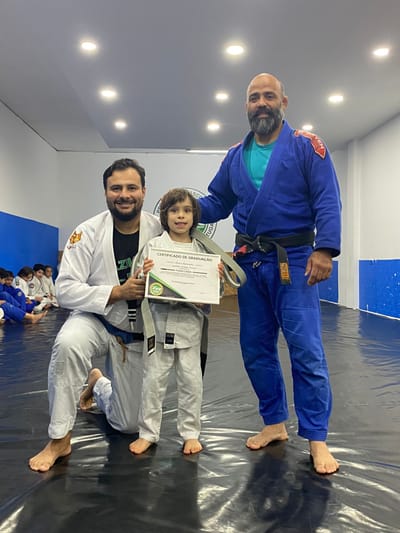 Graduação dos atletas Kids