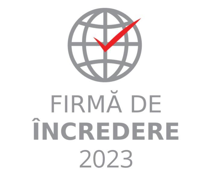 FIRMĂ DE ÎNCREDERE 2023
