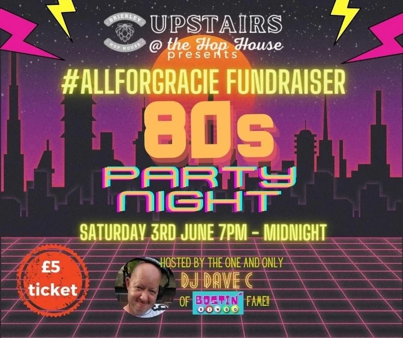 80s party night at the Hop House 3rd June 2023