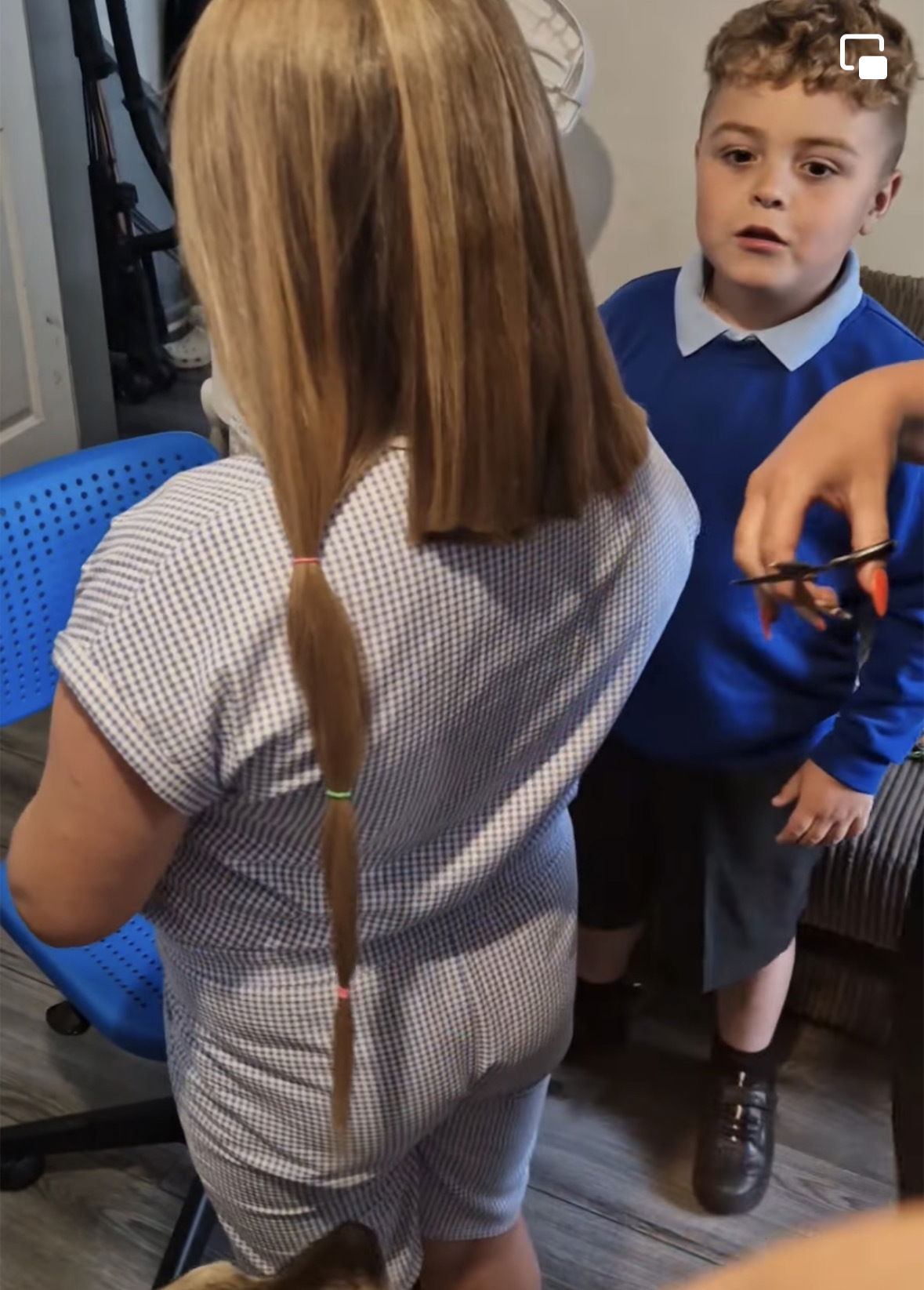 Emily hair cut