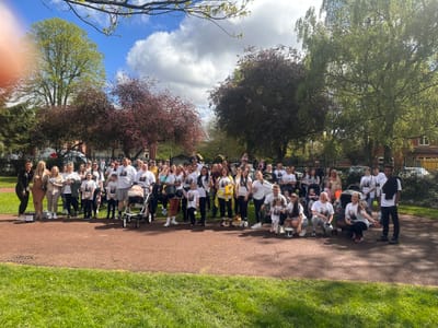 Gracie walk from Sedgley to Wolverhampton