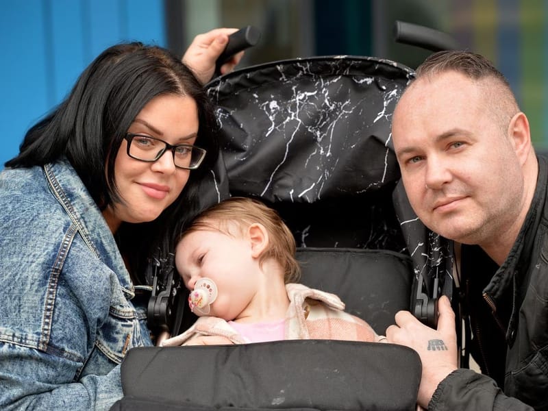 Mother pays tribute to 'amazing' two-year-old daughter as she battles rare type of cance