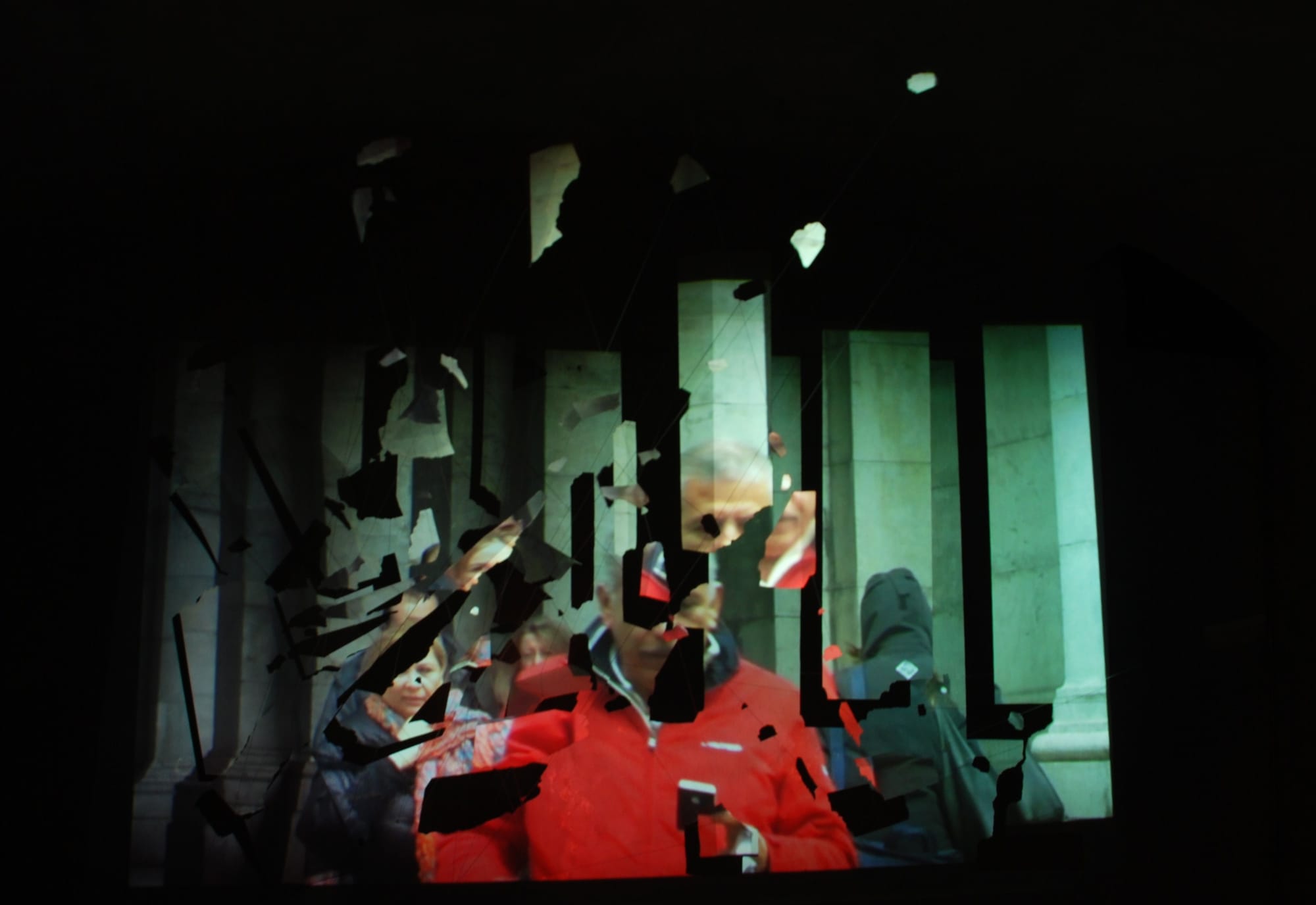 SITE SPECIFIC INSTALLATION, GENOA, 2014