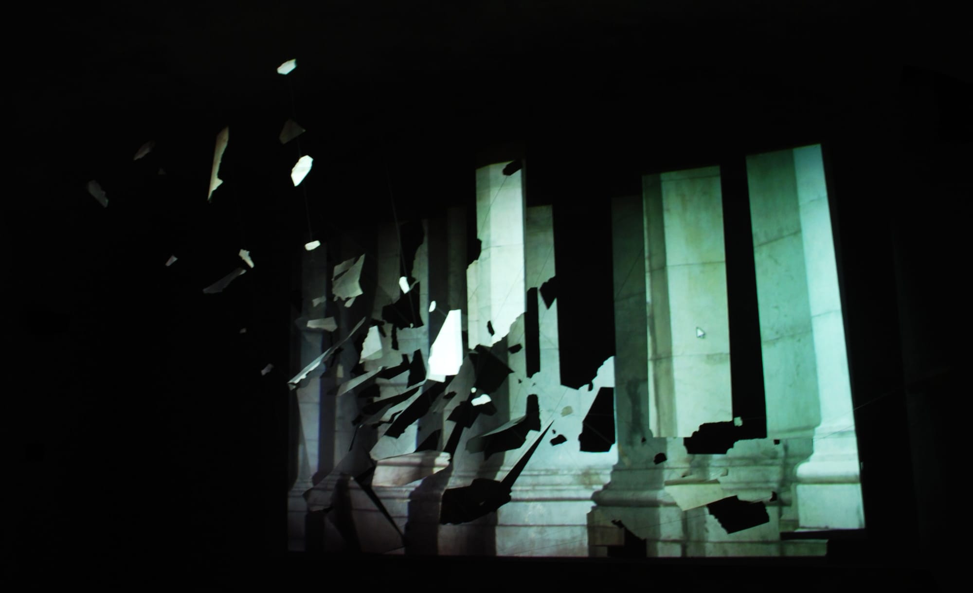 SITE SPECIFIC INSTALLATION, GENOA, 2014