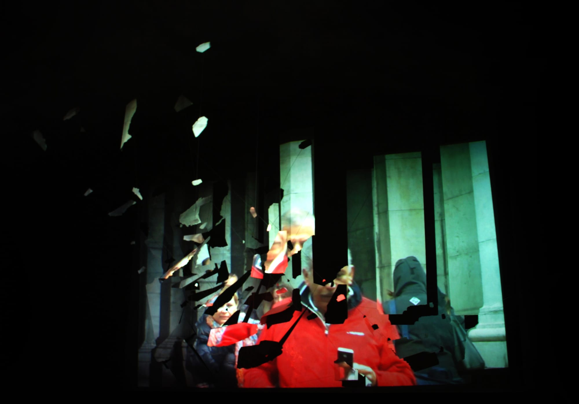 SITE SPECIFIC INSTALLATION, GENOA, 2014