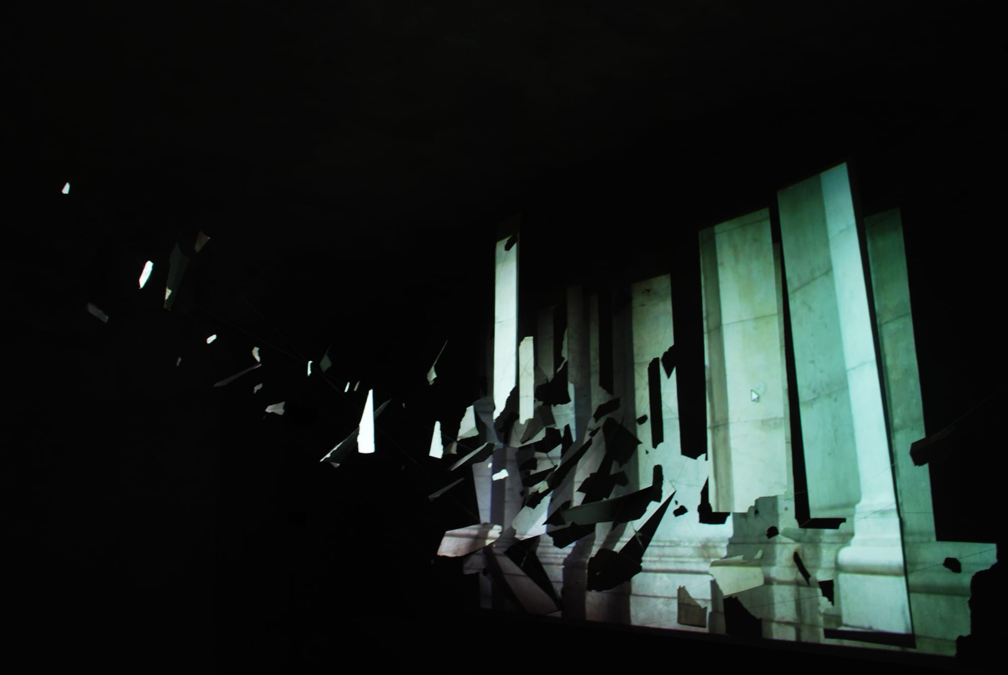 SITE SPECIFIC INSTALLATION, GENOA, 2014