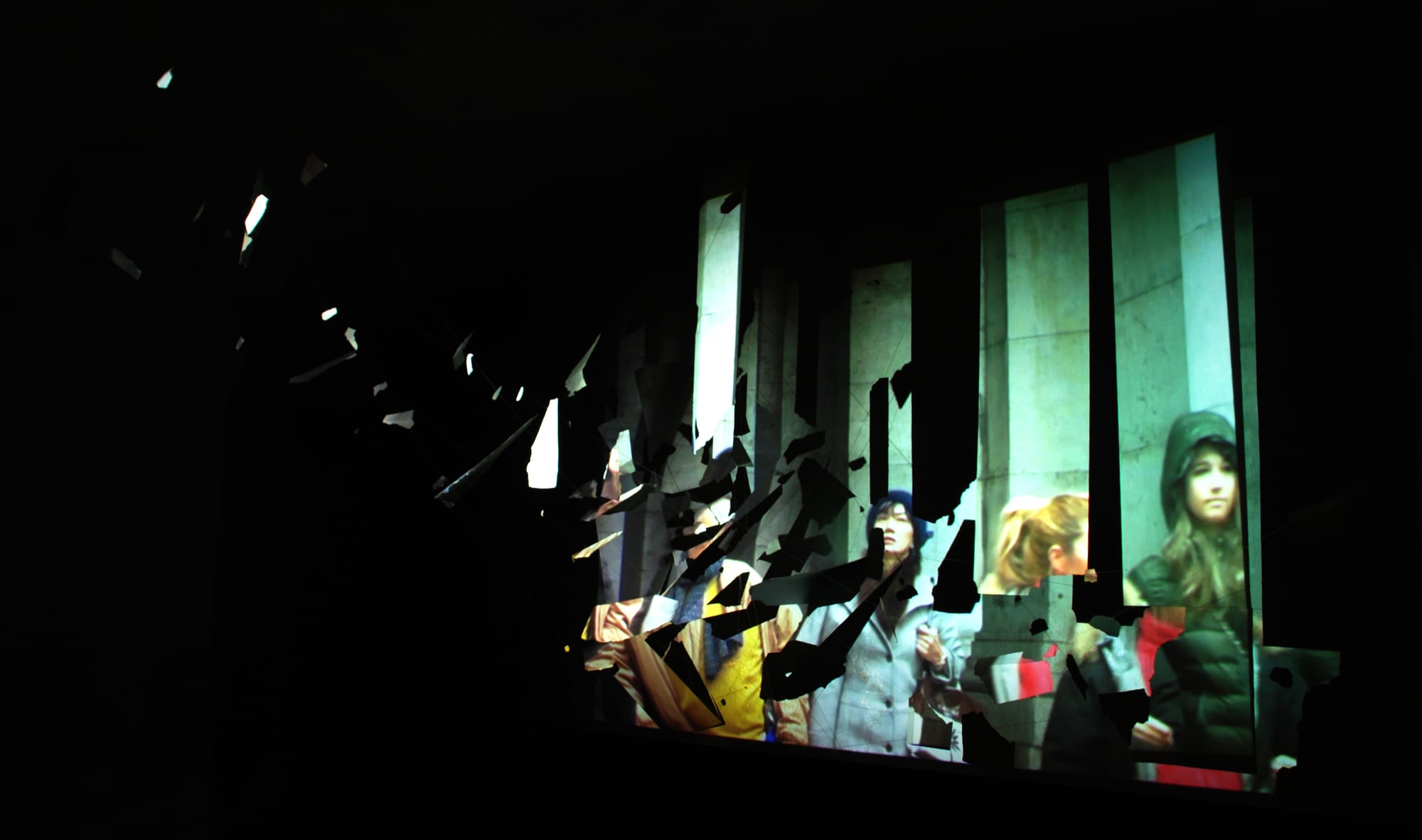 SITE SPECIFIC INSTALLATION, GENOA, 2014