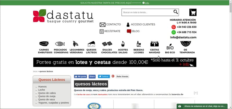 Los mejores quesos  del mercado