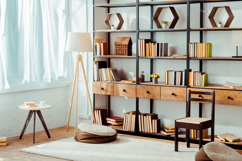 Principales tipos de estanterías y sus usos