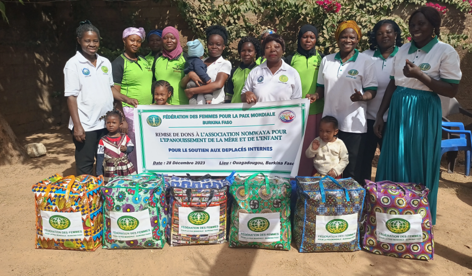 WFWP Burkina Faso Chapter Extends a Helping Hand: Donating Hope to Displaced People