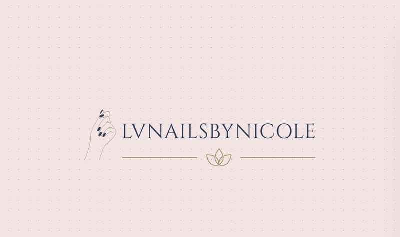 Suit 15 LV Nails by Nicole