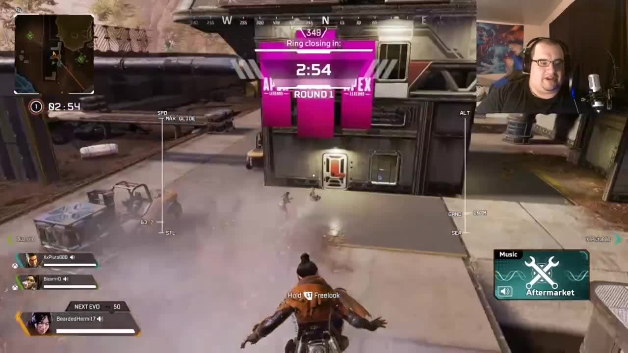 Gaming Video with Head Shot