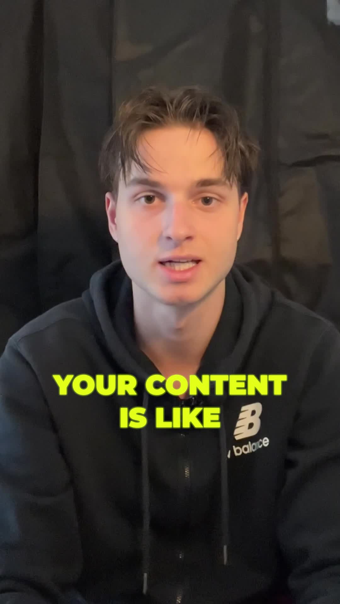 Talking Head with Subtitles