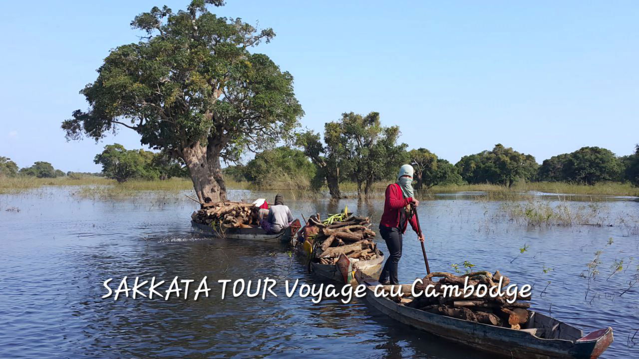 La vie sur l'eau au Cambodge