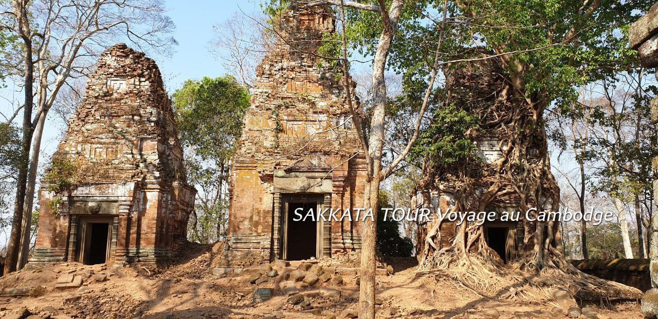 Prasat Bei au sein du site de Koh Ker