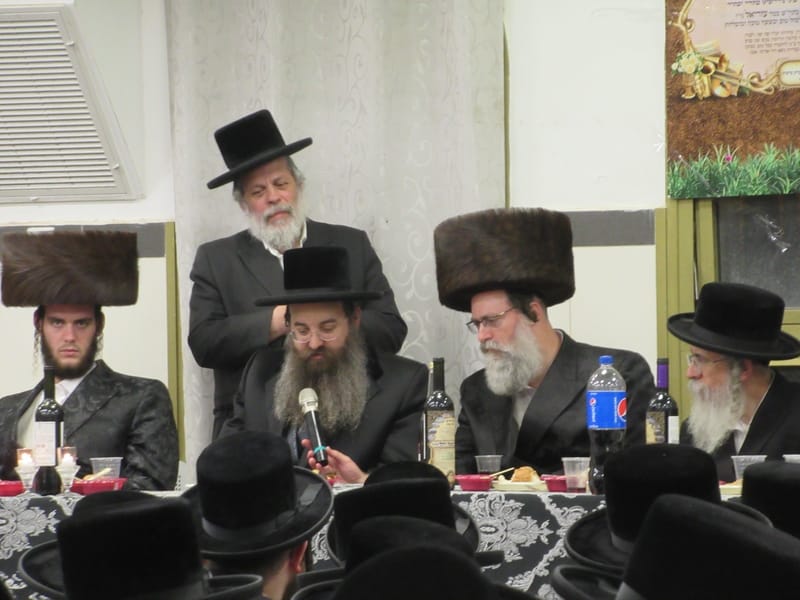 האדמו"ר מסאדיגורה בשבע ברכות לבן הרב חיים מאיר ויזל מנכ"ל מוסדות ויז'ניץ מודיעין עילית