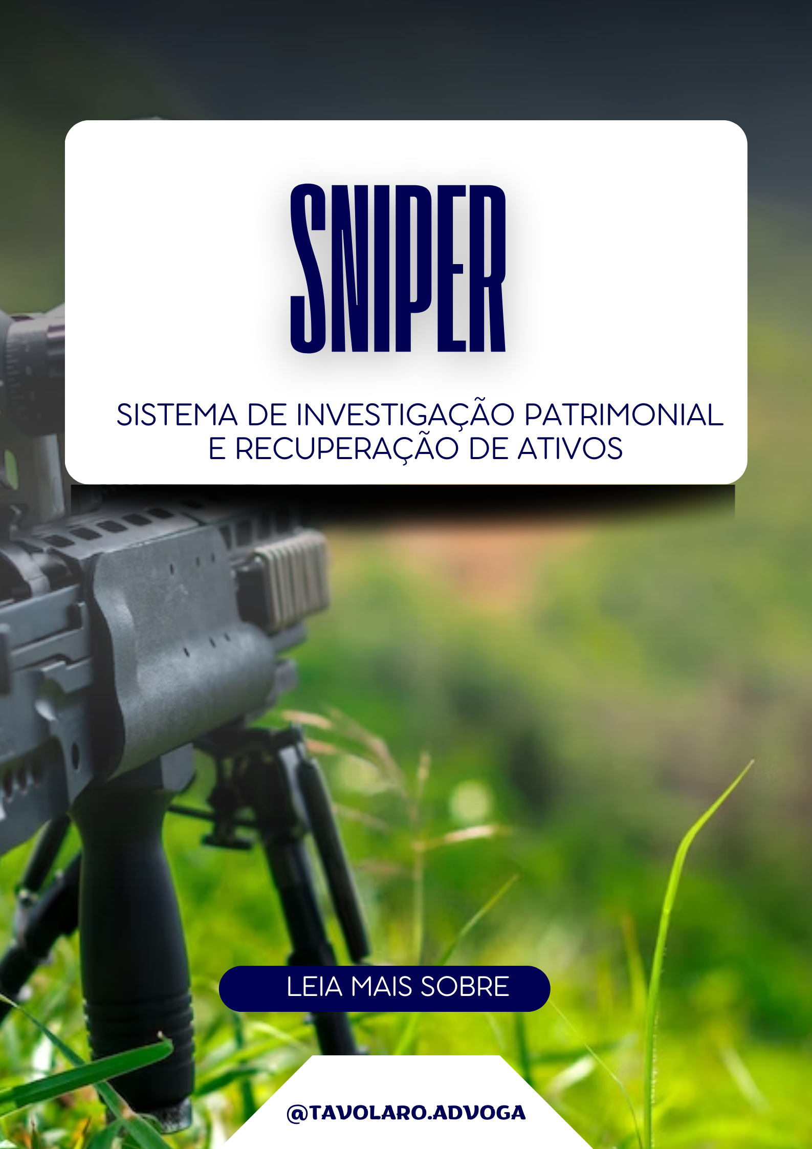 SNIPER Sistema de investigação patrimonial e recuperação de ativos