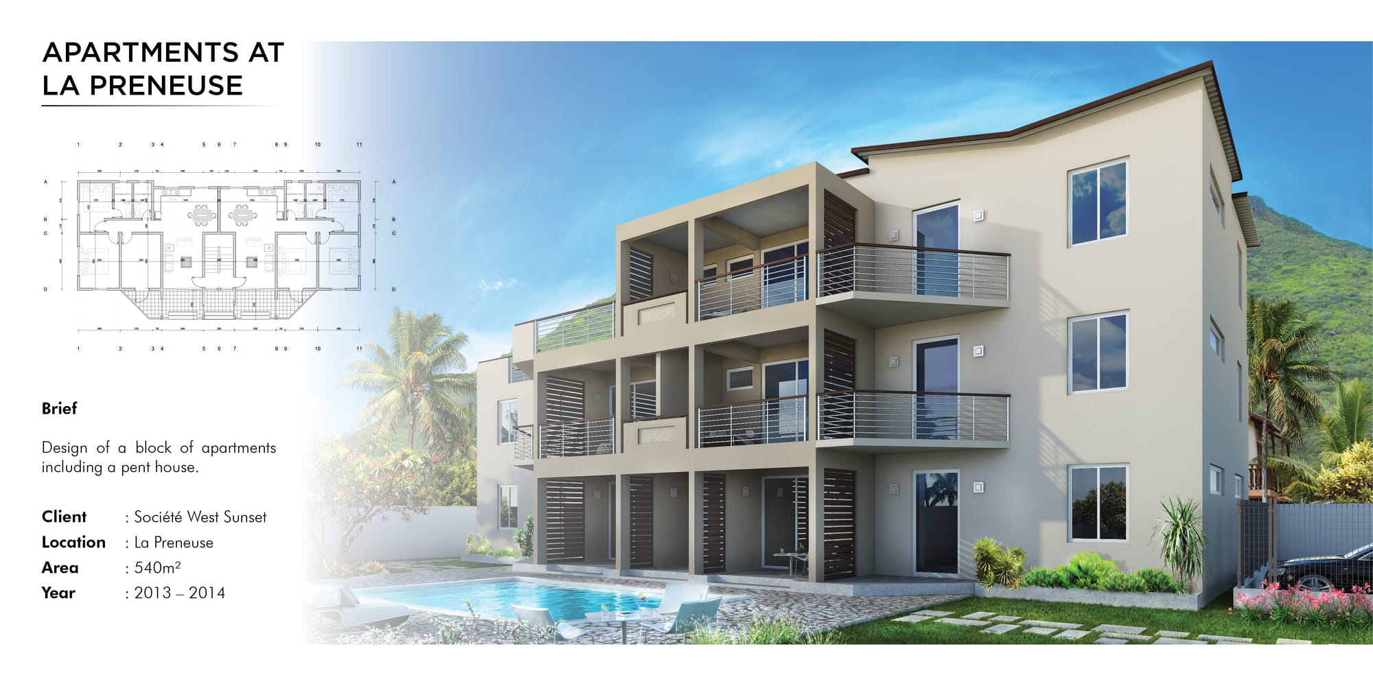 Apartments at La Preneuse