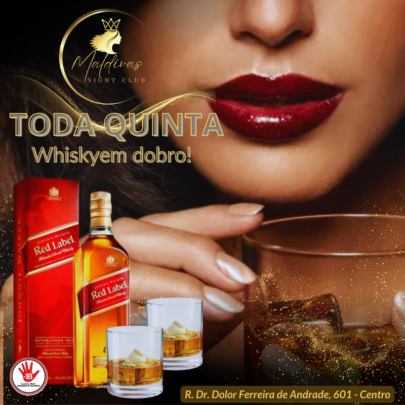 Toda quinta whisky em dobro