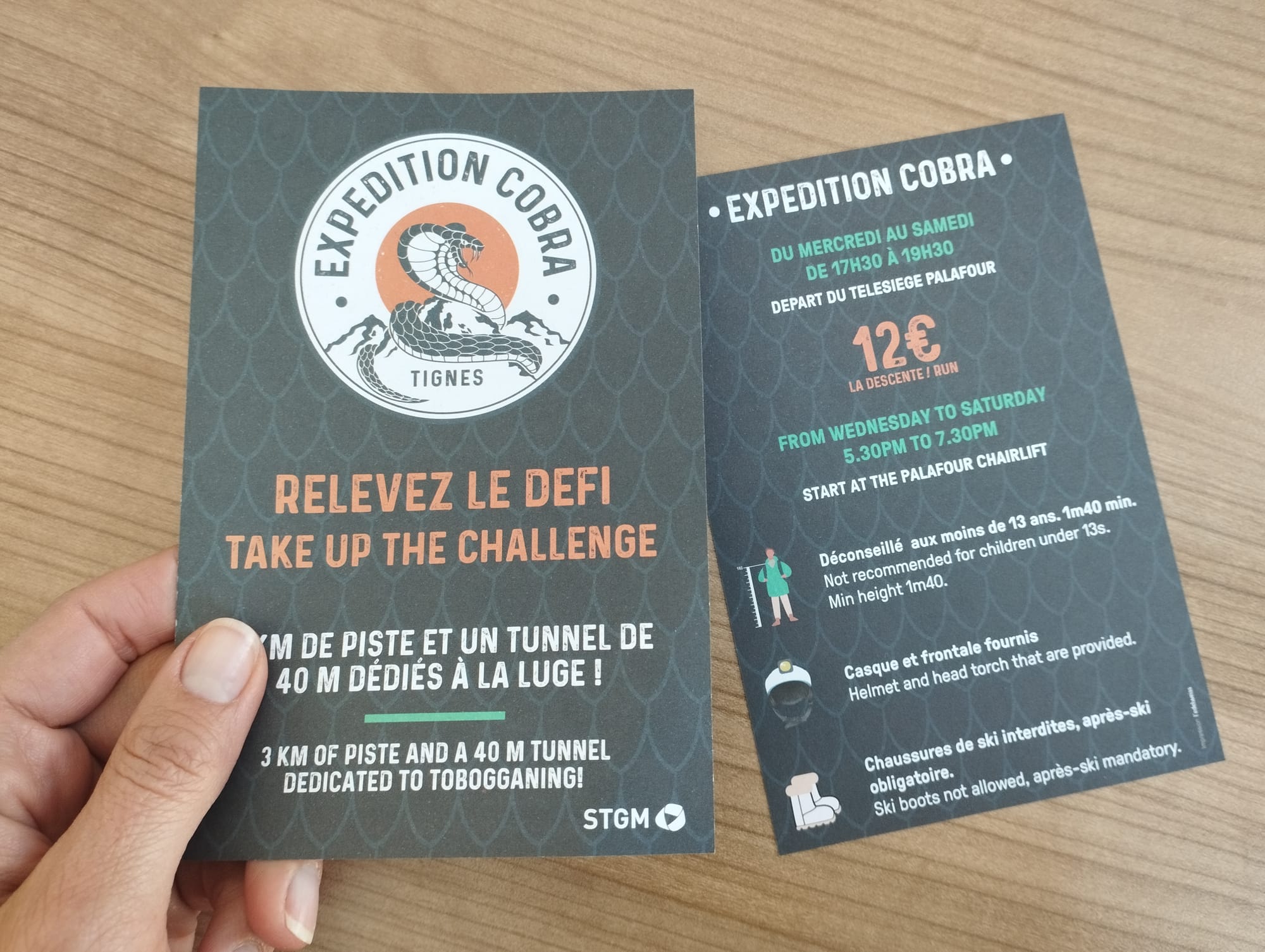 FLYER LUGE - EXPEDITION COBRA